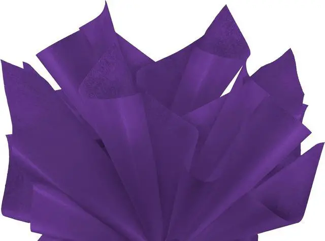 Main image of Flexicore Packaging® | Gift Wrap Tissue Paper | Size: 15"x20" | 100 Sheet | Acid Free Bulk Tissue Paper | (Purple)