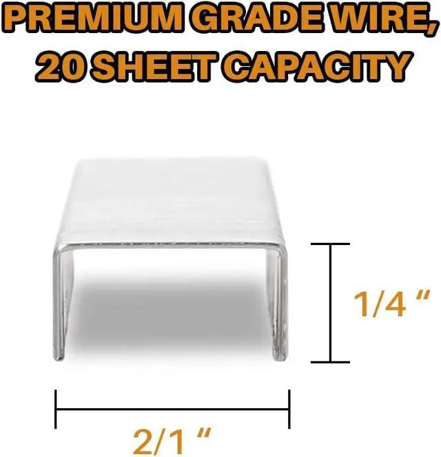 Alt view image 3 of 6 - EXTRIC Staples Standard 5 PK Staples for Stapler 25,000, 1/4 Inch