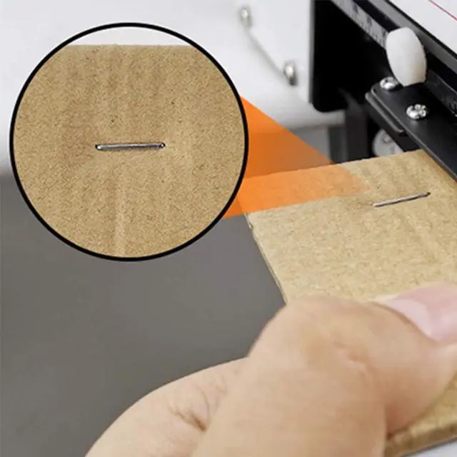 Alt view image 3 of 4 - Rayson Heavy Duty Staples, Enhanced 3/8" Leg Length, 1/2" Width, 70 Sheets, 2000 Staples