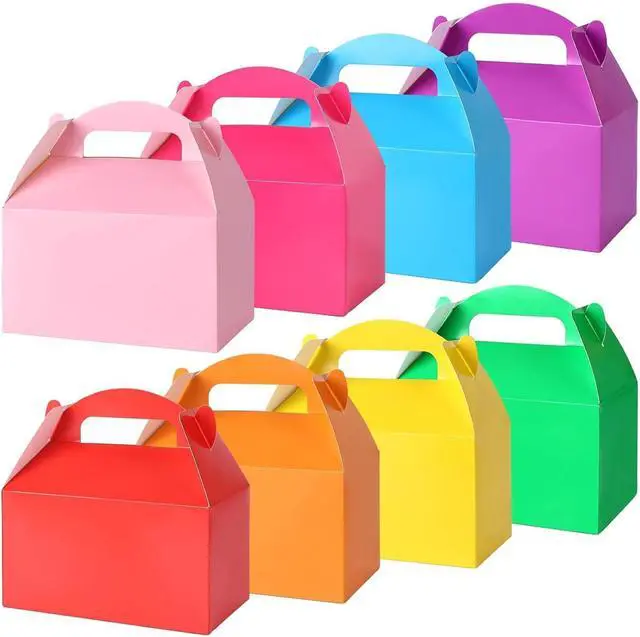 Main image of VGOODALL Party Favor Boxes 16 Pack, 8 Assorted Colors