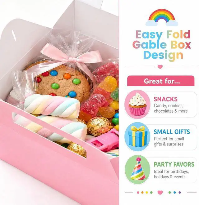 Alt view image 4 of 6 - VGOODALL Party Favor Boxes 16 Pack, 8 Assorted Colors