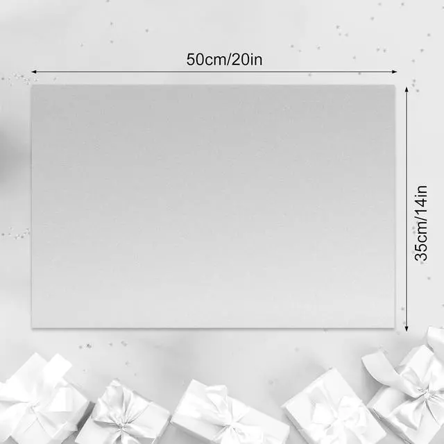 Alt view image 3 of 7 - 60 Sheets Silver Tissue Paper Bulk, PLULON Gift Wrapping Tissue Paper for Packaging 14 x 20 Inch Art Crafts for Gift Bags Decorative Floral Wedding Birthday Party Decor