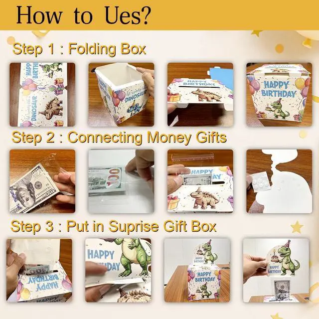 Alt view image 4 of 6 - ChillHui 2026 Graduation Money Gifts Pull Box for Cash, Green Golden Class of 2026 Graduation Money Holder for Grad Party