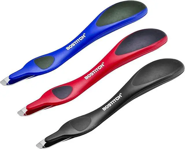 Main image of Bostitch Professional Magnetic Easy Staple Remover, Primary Colors, 3 Pack