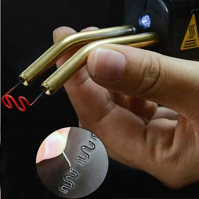 Alt view image 5 of 6 - 1000PCS Welding Rods Hot Staples Plastic Repair Machine Welding Staples for Hot Stapler Repair Car Bumpers Machine Dashboards Lamp Holders Daily Plastics Supplies Plastics Rings 0.8mm 0.6mm Staple
