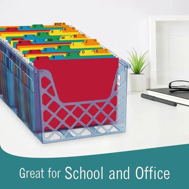 Alt view image 5 of 6 - EXTRIC Alphabetical File Organizer 25 File Cabinet Dividers A-Z, 5 Colors