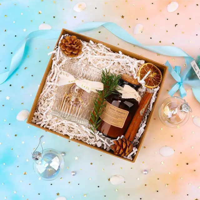 Alt view image 4 of 7 - Zwish 150Grams / 5.3 Oz White Crinkle Cut Paper Shred Filler Gift Boxes Filler Gift Wrapping Gift Basket Filler for Gift Wrapping & Basket Filling