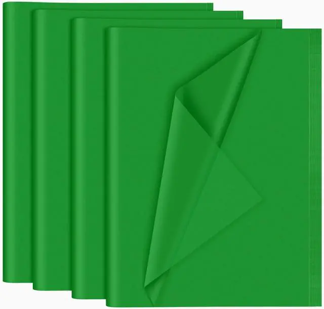 Main image of NEBURORA 120 Sheets Green Tissue Paper Christmas Gift Wrap Paper