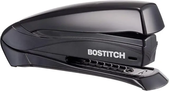 Alt view image 4 of 7 - Bostitch Office Inspire 20 Sheet Stapler, One Finger, No Effort, Spring Powered Stapler, Black