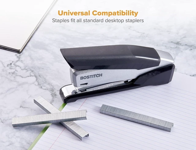 Alt view image 3 of 5 - Bostitch Office Premium Standard Staples, 1/4" Length, High-Carbon Steel, 5000 Per Box, 5-Pack