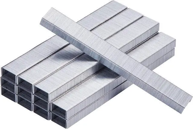 Alt view image 5 of 5 - Bostitch Office Premium Standard Staples, 1/4" Length, High-Carbon Steel, 5000 Per Box, 5-Pack