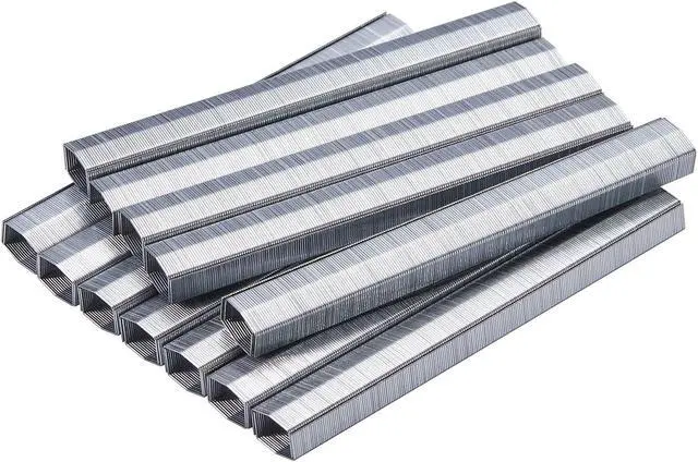 Alt view image 3 of 5 - Bostitch Office B8 PowerCrown Staples, 0.375 Inch Leg, 45 Sheet Capacity, 5,000 Per Box (STCR21153/8), Silver