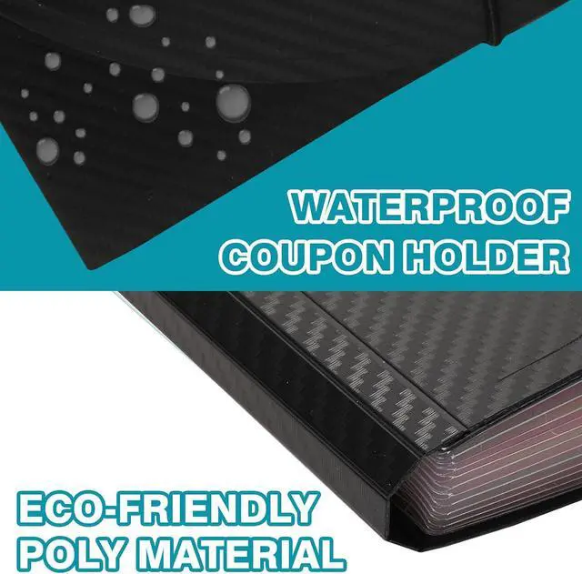 Alt view image 5 of 6 - H4D Check Size 13 Pocket Expanding File Folder, 10 x 5.5 Inch, Black