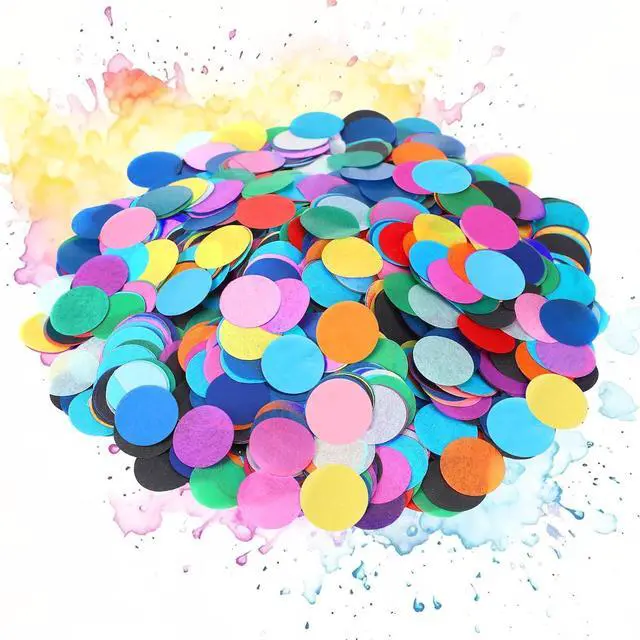 Main image of AmazingSpark 7200 Pcs Bleeding Tissue Paper 2 Inch Art DIY Crafts, Round