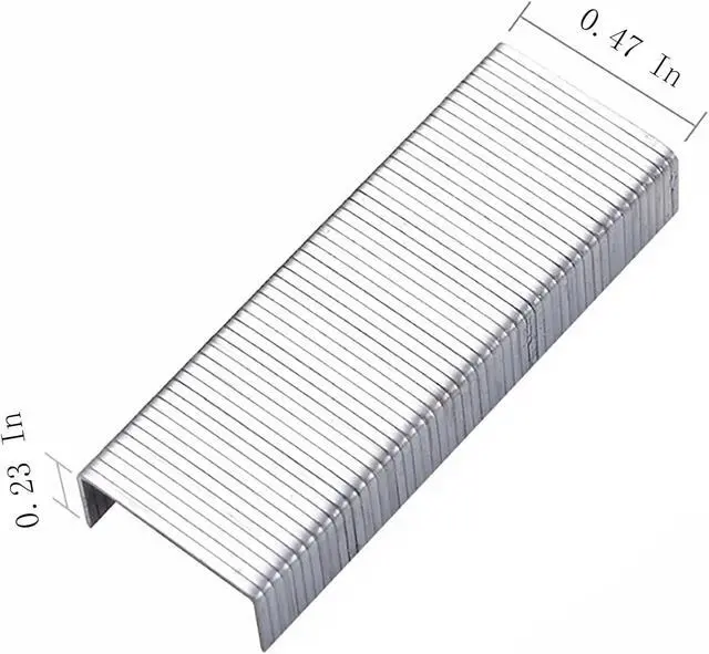 Alt view image 2 of 3 - 12# Staples, 10000 Pcs 0.4 Inch x 0.2 Inch Stainless Steel Staples for Desk Stapler of Office School, and Home (12#)