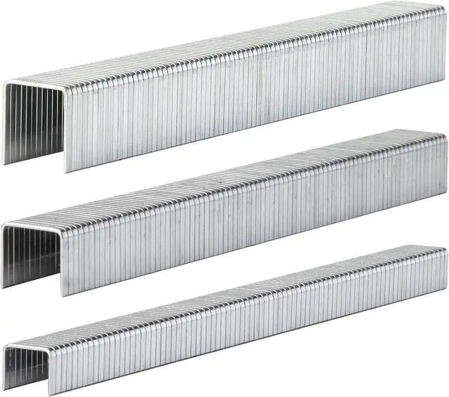 Main image of Heavy Duty T50 Staples 1300-Count 3 Sizes Galvanized 3/8" Crown