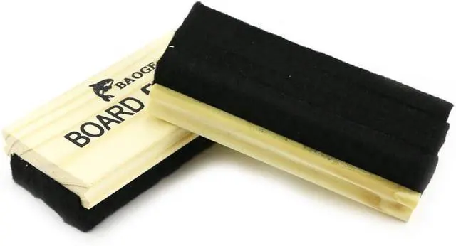 Alt view image 5 of 7 - TKOnline 3 Pack Premium Wool Felt Chalkboard Eraser Dustless, Kid-Friendly, for Whiteboard & Blackboard