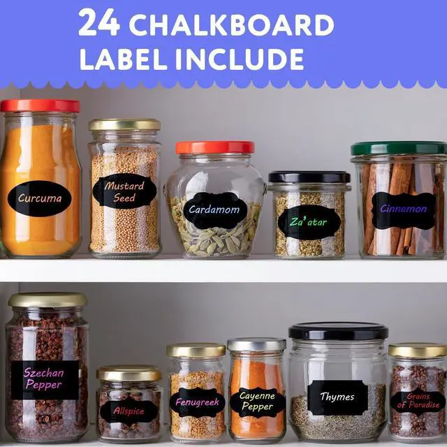 Alt view image 4 of 7 - TFIVE 8 Colors Liquid Chalk Markers with 24 Labels, Reversible Tip
