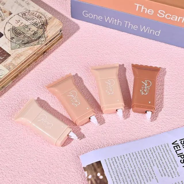 Alt view image 6 of 7 - Temiary 6 Pcs Cute White Correction Tapes for Instant Corrections, Coffee