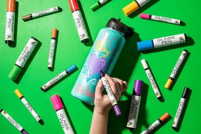 Alt view image 4 of 7 - Glass Pen Window Marker: Liquid Chalk Pens for Glass (White, Fine Tip)