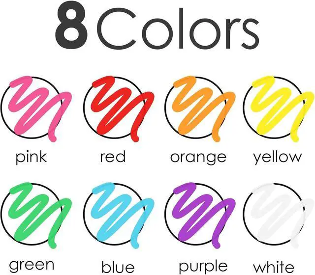 Alt view image 2 of 7 - GOTIDEAL Liquid Chalk Markers, Fine Tip 8 Colors