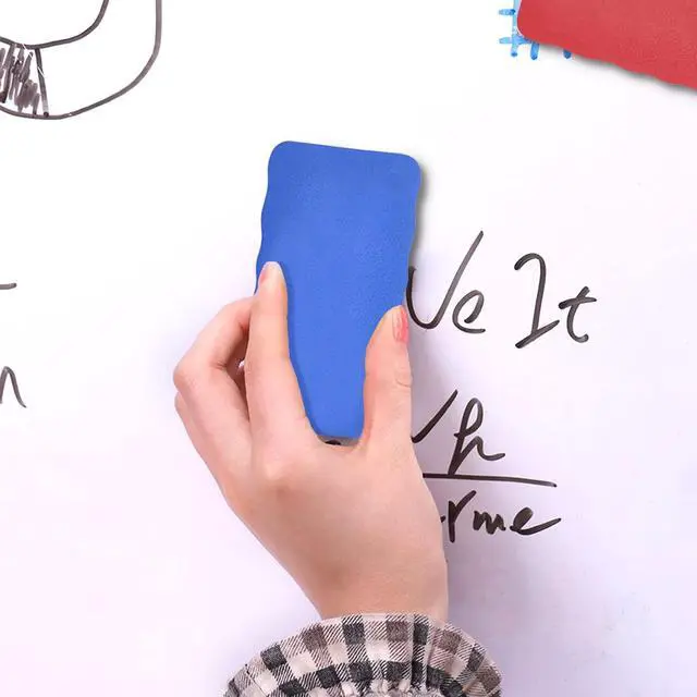 Alt view image 5 of 6 - 16 Pcs Dry Erase Erasers, Magnetic Whiteboard Eraser, 4 Color