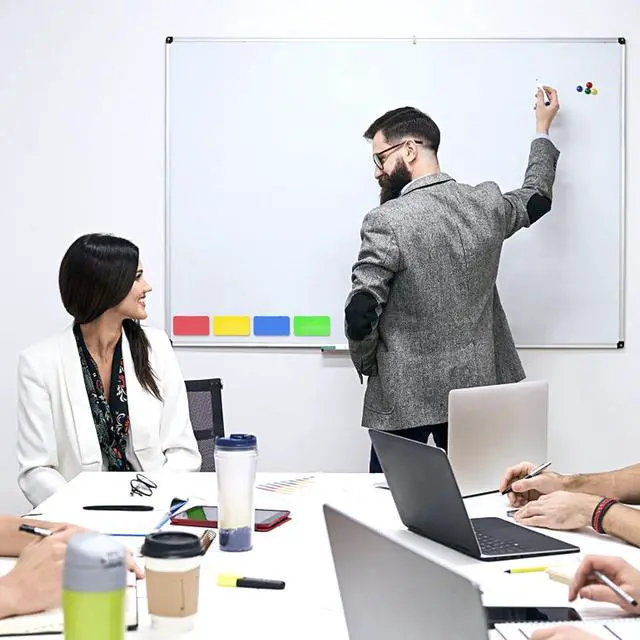Alt view image 6 of 6 - 16 Pcs Dry Erase Erasers, Magnetic Whiteboard Eraser, 4 Color