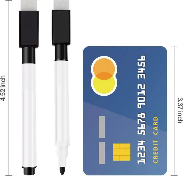 Alt view image 3 of 7 - Magnetic Dry Erase Markers Fine Point Tip, 48-Pack