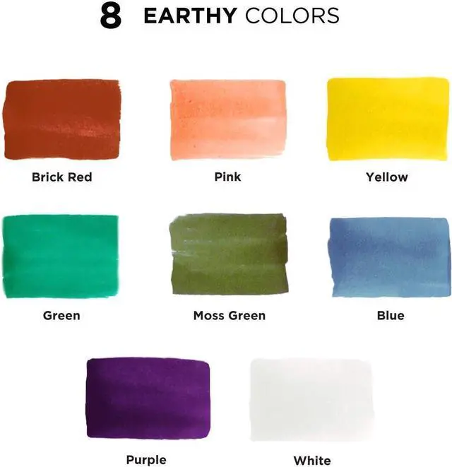 Alt view image 2 of 7 - Chalkola 8 Pastel Chalk Markers for Chalkboard Signs, Blackboard - 6mm Tip