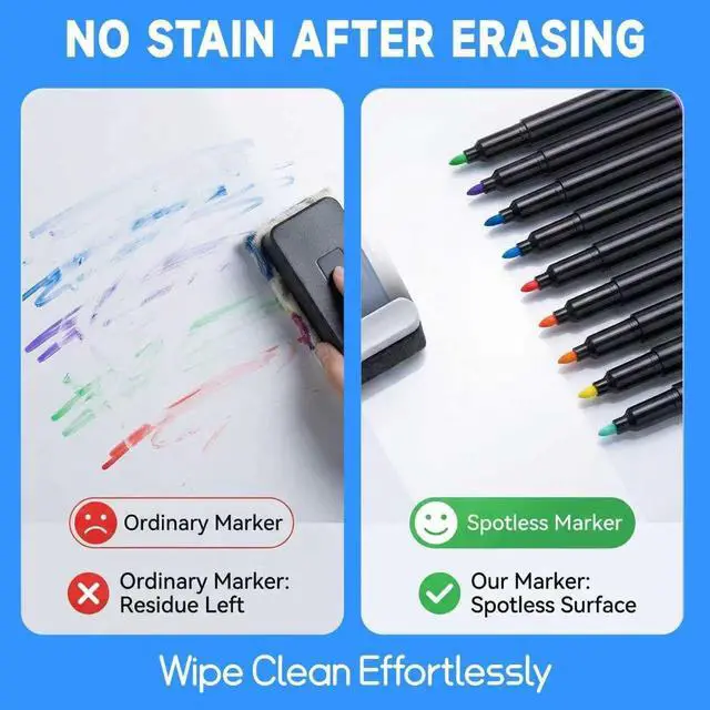 Alt view image 2 of 7 - VEESA Liquid Chalk Markers for LED Boards, 24 Colors, 1mm Fine Tip
