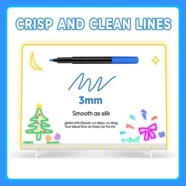 Alt view image 4 of 7 - VEESA Liquid Chalk Markers for LED Boards, 24 Colors, 1mm Fine Tip