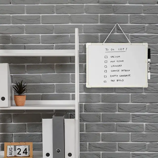 Alt view image 5 of 7 - EXTRIC Small White Board 9x12 Dry Erase Board Magnetic 2 PK with Marker