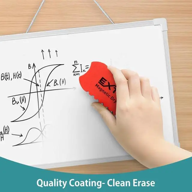 Alt view image 6 of 7 - EXTRIC Small White Board 9x12 Dry Erase Board Magnetic 2 PK with Marker