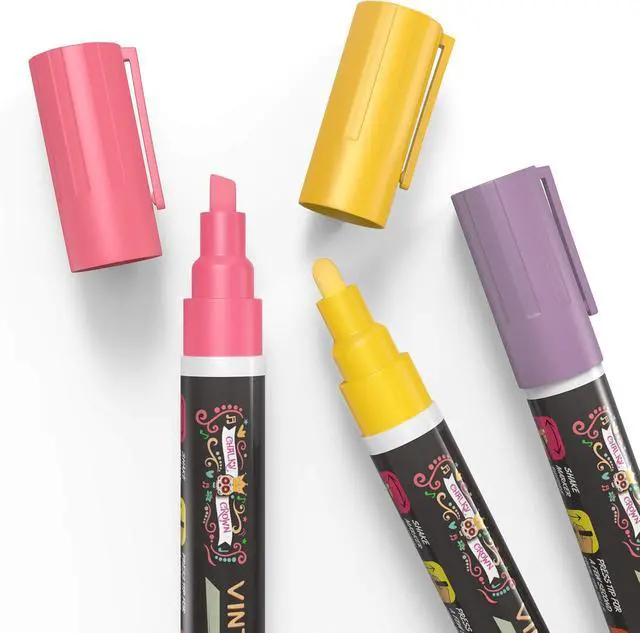 Alt view image 4 of 7 - CHALKY CROWN Liquid Chalk Markers - Vintage Colors - 8 Pack, 6mm