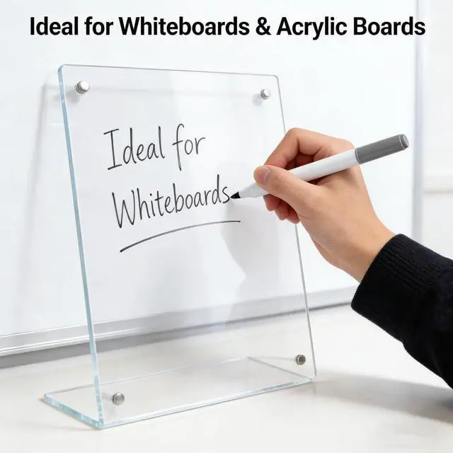 Alt view image 2 of 7 - 12-Color Neon Dry Erase Markers,Diy,Planing life