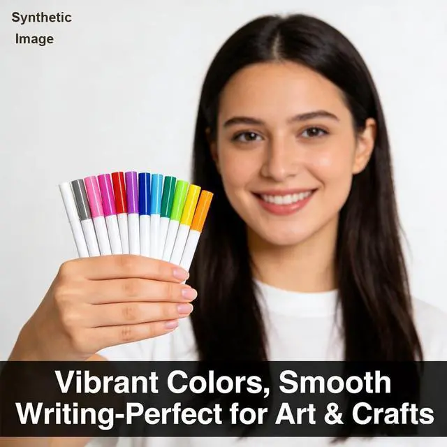 Alt view image 7 of 7 - 12-Color Neon Dry Erase Markers,Diy,Planing life
