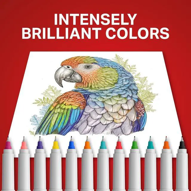 Alt view image 3 of 7 - Sharpie Permanent Markers, Ultra Fine Point, Assorted Colors, 12 Count