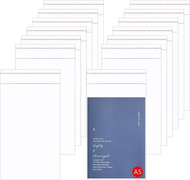 Main image of 200pcs Self-Sealing Plastic Cellophane Bags 6" x 9" Clear Cello Bags 1 Mil Resealable Adhesive Seal Poly Bag for Cookies Decorative Wrappers Party Favors Crafts Candles (18 Sizes to choose from)