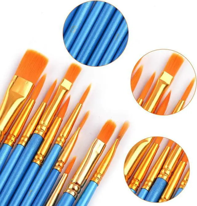 Alt view image 3 of 5 - AROIC Watercolor Paint Set, 36-Color Watercolor Paint with 10 Brushes