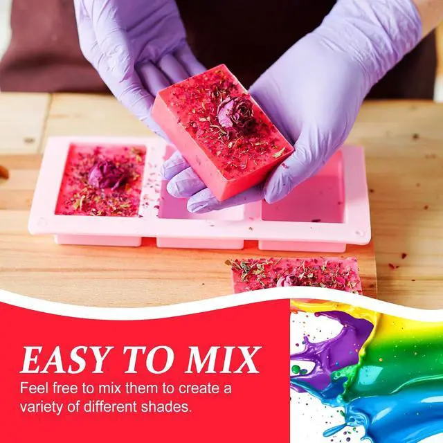 Alt view image 7 of 7 - Neon Pigment Paste, 12 Colors Pigment Paste for Epoxy Resin, Opaque Resin Dye, Vibrant Color Easily Mix for Making Jewelry, Bath Bombs, Soap, Candles, Nail Art, Christmas Coasters Adult Hobby