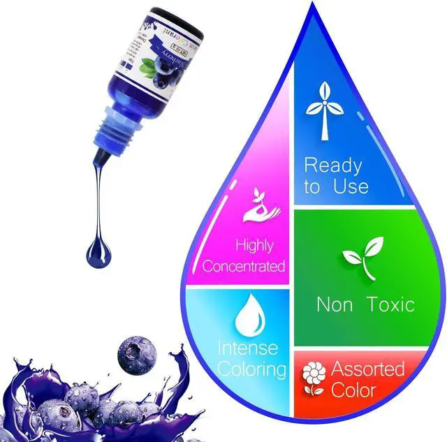 Alt view image 6 of 7 - Epoxy Resin Pigment - 15 Color Liquid Epoxy Resin Dye - Highly Concentrated Epoxy Resin Colorant for Resin Color Art, DIY Jewelry Making Supplies - AB Resin Coloring for Paint, Crafts - 10ml Each