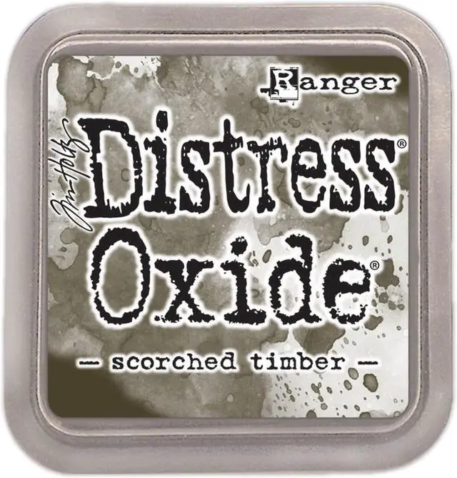 Main image of Tim Holtz Ranger Distress Oxide Ink Pad-Scorched Timber, 3 x 3 inch