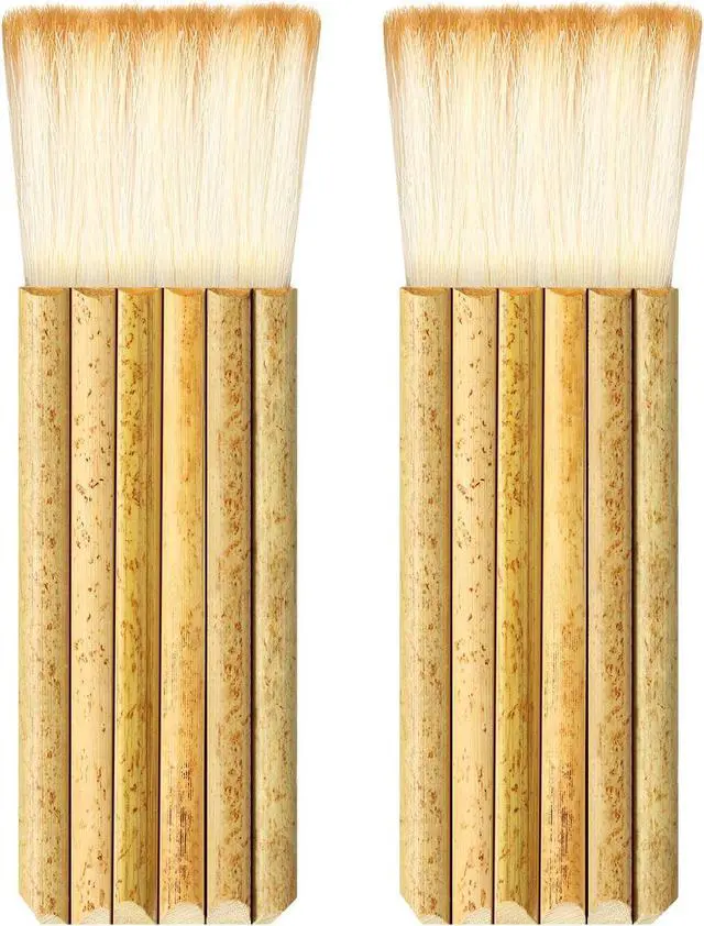 Main image of Tenare 2 Pcs Hake Brush for Watercolor Bamboo Blender, Classic Style