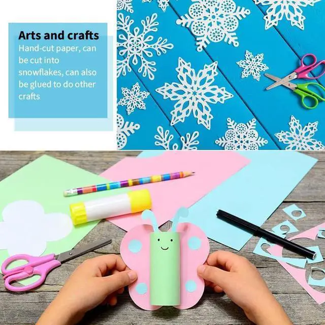 Alt view image 6 of 7 - 20 Sheets A4 Size 8.3x11.5 Inch Clear Double Sided Adhesive Tape Sheets, Super Strong Sticky Tape, DIY Art, Craft, Home Decorative Tape with White Liner