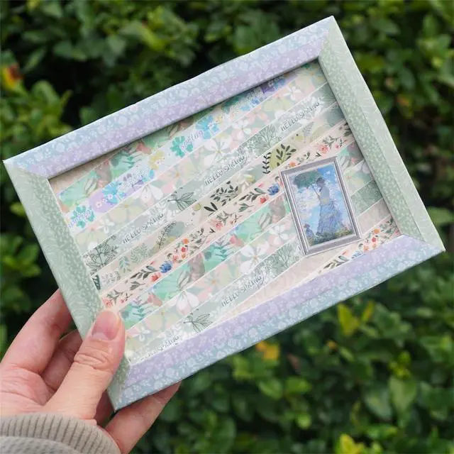 Alt view image 5 of 7 - Floral Washi Tape 16 Rolls,Flower Spring Decorative Paper Sticker