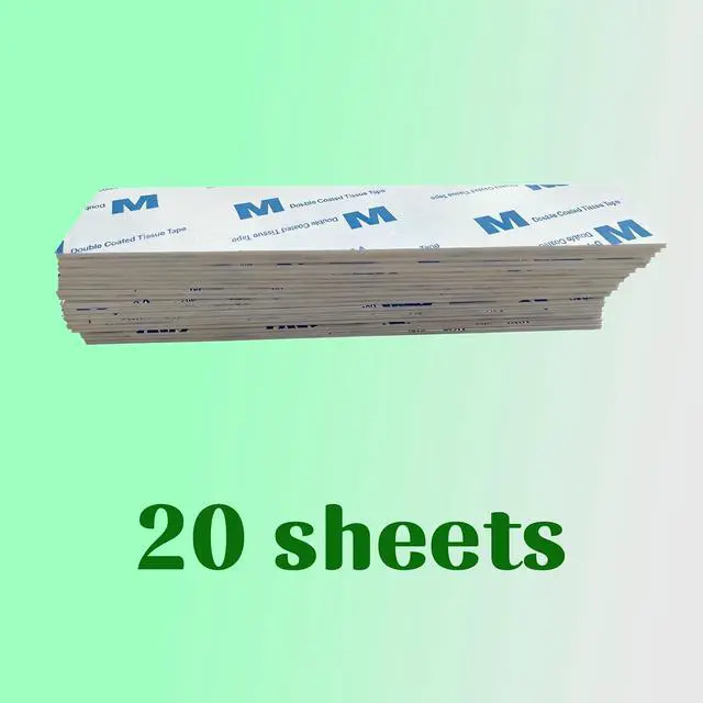 Alt view image 2 of 7 - 20 Pcs Double Sided EVA Foam Sticker use for Shelf Dividers Tape Interlocking Adhesive Pads,Heavy Duty Pre-Cut,Super-Sticky Strong Pads Rectangle Shape Waterproof for Walls Picture, Car