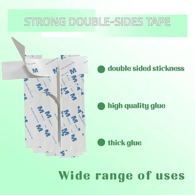 Alt view image 5 of 7 - 20 Pcs Double Sided EVA Foam Sticker use for Shelf Dividers Tape Interlocking Adhesive Pads,Heavy Duty Pre-Cut,Super-Sticky Strong Pads Rectangle Shape Waterproof for Walls Picture, Car