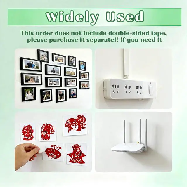 Alt view image 6 of 7 - 20 Pcs Double Sided EVA Foam Sticker use for Shelf Dividers Tape Interlocking Adhesive Pads,Heavy Duty Pre-Cut,Super-Sticky Strong Pads Rectangle Shape Waterproof for Walls Picture, Car