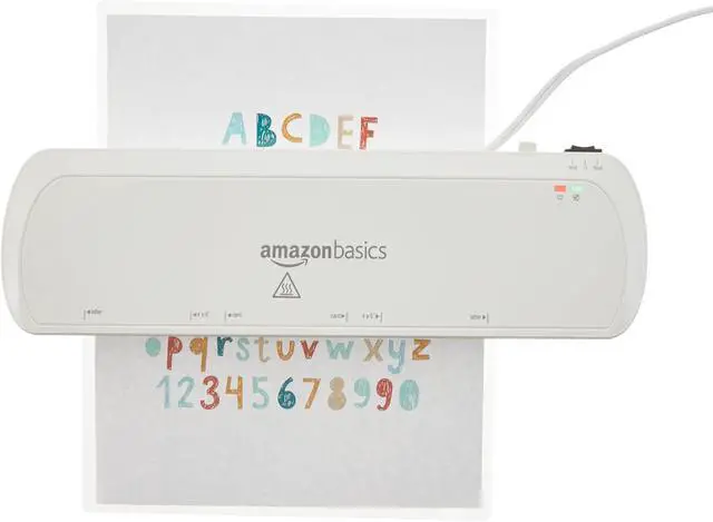 Alt view image 3 of 5 - Amazon Basics Clear Thermal Laminating Sheets for Documents and Photos, 9 x 11.5-Inch, 2.8 mil, 50-Pack