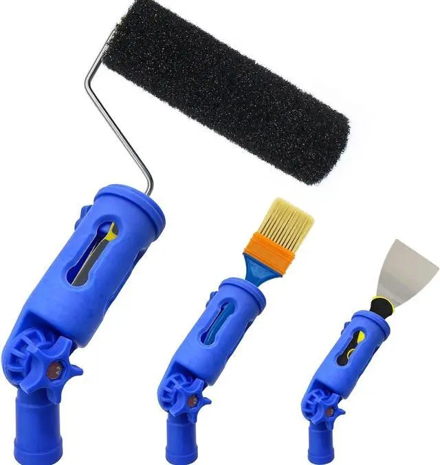 Main image of Multi-Angle Paint Brush Extender Pole Holder for Paint Roller Brush